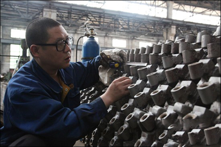 陜建機(jī)車(chē)間實(shí)施6S管理取得很好的效果